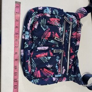 Shoyate Nylon Crossbody Abstract Print Adjustable Strap